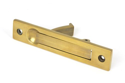 Click Here To Enlarge This Photo Of 48332 From the Anvil Aged Brass 125mm x 25mm Edge Pull