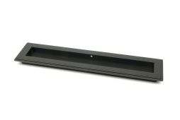 50119 From the Anvil Aged Bronze 250mm Plain Rectangular Pull