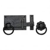TC570LH M.Marcus The Tudor Collection Collection Gate Latch Black Iron