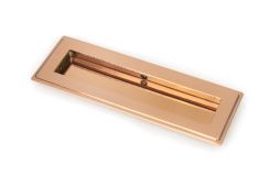 50134 From the Anvil Polished Bronze 175mm Art Deco Rectangular Pull