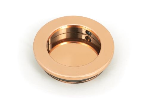 Click Here To Enlarge This Photo Of 50144 From the Anvil Polished Bronze 60mm Plain Round Pull
