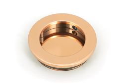 50144 From the Anvil Polished Bronze 60mm Plain Round Pull