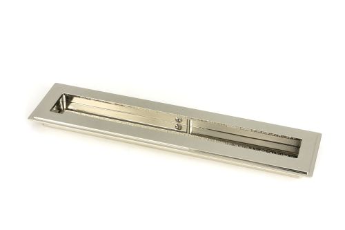 Click Here To Enlarge This Photo Of 50153 From the Anvil Polished Nickel 250mm Art Deco Rectangular Pull