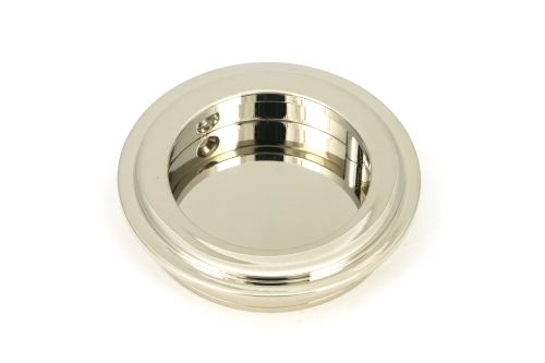 Click Here To Enlarge This Photo Of 50160 From the Anvil Polished Nickel 60mm Art Deco Round Pull