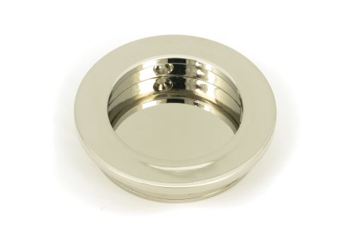 Click Here To Enlarge This Photo Of 50162 From the Anvil Polished Nickel 60mm Plain Round Pull