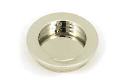 50162 From the Anvil Polished Nickel 60mm Plain Round Pull