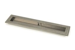 50171 From the Anvil Pewter 250mm Art Deco Rectangular Pull