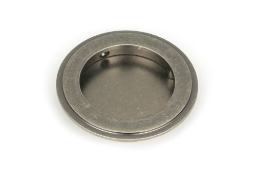 Click Here To Enlarge This Photo Of 50179 From the Anvil Pewter 75mm Art Deco Round Pull