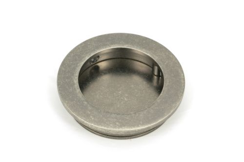 Click Here To Enlarge This Photo Of 50180 From the Anvil Pewter 60mm Plain Round Pull