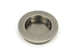 50180 From the Anvil Pewter 60mm Plain Round Pull