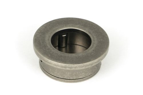 Click Here To Enlarge This Photo Of 50187 From the Anvil Pewter 34mm Round Finger Edge Pull