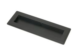 50206 From the Anvil Matt Black 175mm Art Deco Rectangular Pull