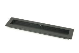 50207 From the Anvil Matt Black 250mm Art Deco Rectangular Pull