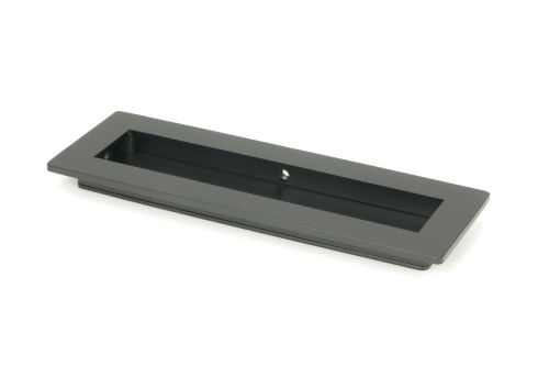 Click Here To Enlarge This Photo Of 50208 From the Anvil Matt Black 175mm Plain Rectangular Pull