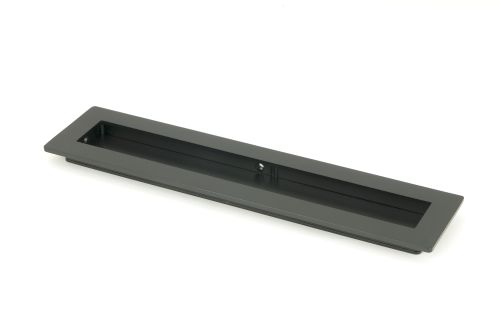 Click Here To Enlarge This Photo Of 50209 From the Anvil Matt Black 250mm Plain Rectangular Pull