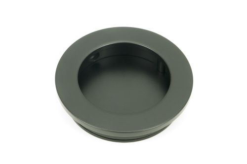 Click Here To Enlarge This Photo Of 50216 From the Anvil Matt Black 60mm Plain Round Pull