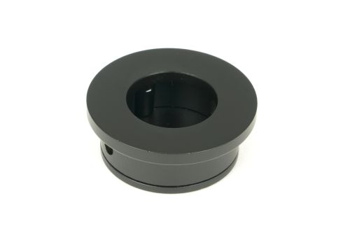Click Here To Enlarge This Photo Of 50223 From the Anvil Matt Black 34mm Round Finger Edge Pull