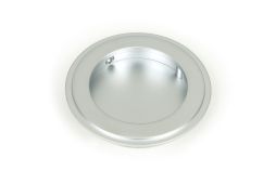 50645 From the Anvil Satin Chrome 75mm Art Deco Round Pull
