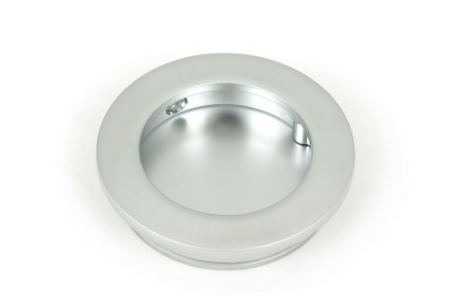 Click Here To Enlarge This Photo Of 50646 From the Anvil Satin Chrome 60mm Plain Round Pull