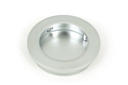 50646 From the Anvil Satin Chrome 60mm Plain Round Pull