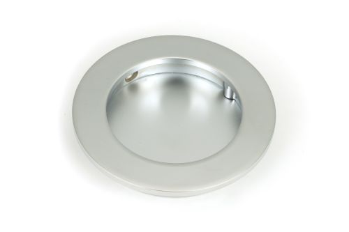 Click Here To Enlarge This Photo Of 50647 From the Anvil Satin Chrome 75mm Plain Round Pull