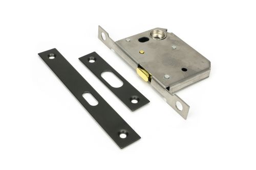 Click Here To Enlarge This Photo Of 50745 From the Anvil Aged Bronze 50mm Bathroom Sliding Door Lock
