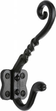 Click Here To Enlarge This Photo Of TC670 M.Marcus The Tudor Collection Hat & Coat Hook Black Iron