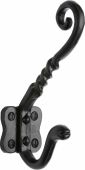 TC670 M.Marcus The Tudor Collection Hat & Coat Hook Black Iron