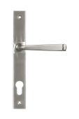 49800 From the Anvil Satin Marine SS (316) Avon Slimline Lever Espag. Lock Set - 92mm centres - 212mm screw centres
