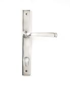 49801 From the Anvil Polished Marine SS (316) Avon Slimline Lever Espag. Lock Set - 92mm centres - 212mm screw centres