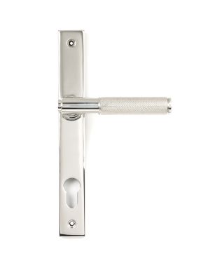 Click Here To Enlarge This Photo Of 49803 From the Anvil Polished Marine SS (316) Brompton Slimline Espag. Lock Set - 92mm centres - 212mm screw centres