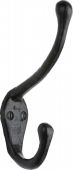 TC696 M.Marcus The Tudor Collection Hat & Coat Hook Black Iron