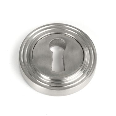 Click Here To Enlarge This Photo Of 49866 From the Anvil Satin Marine SS (316) Round Escutcheon (Beehive)