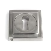 49867 From the Anvil Satin Marine SS (316) Round Escutcheon (Square)