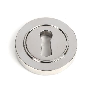 Click Here To Enlarge This Photo Of 49868 From the Anvil Polished Marine SS (316) Round Escutcheon (Plain)
