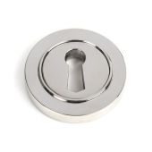 49868 From the Anvil Polished Marine SS (316) Round Escutcheon (Plain)