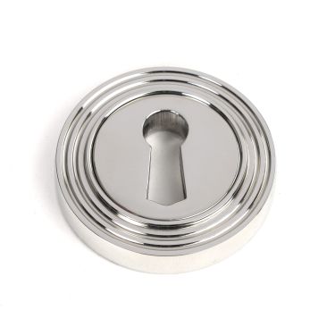 Click Here To Enlarge This Photo Of 49870 From the Anvil Polished Marine SS (316) Round Escutcheon (Beehive)