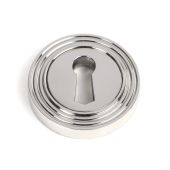 49870 From the Anvil Polished Marine SS (316) Round Escutcheon (Beehive)