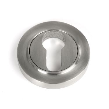 Click Here To Enlarge This Photo Of 49872 From the Anvil Satin Marine SS (316) Round Euro Escutcheon (Plain)