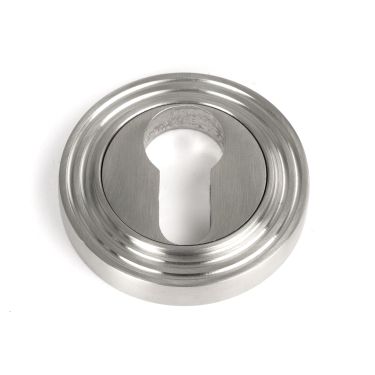 Click Here To Enlarge This Photo Of 49874 From the Anvil Satin Marine SS (316) Round Euro Escutcheon (Beehive)