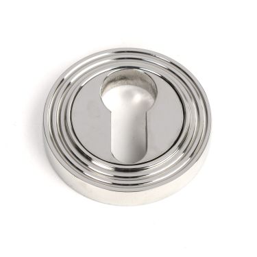 Click Here To Enlarge This Photo Of 49878 From the Anvil Polished Marine SS (316) Round Euro Escutcheon (Beehive)