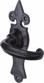 TC810 M.Marcus The Tudor Collection Door Handle Lever Latch Wroxeter Design Black Iron