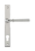 47072 From the Anvil Polished Marine SS (316) Newbury Slimline Lever Espag. Lock Set - 92mm centres - 212mm screw centres