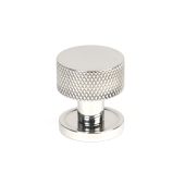 46846 From the Anvil Polished SS (304) Brompton Cabinet Knob - 25mm (Plain)