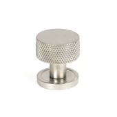 46850 From the Anvil Satin SS (304) Brompton Cabinet Knob - 25mm (Plain)