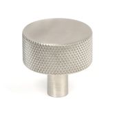 46891 From the Anvil Satin SS (304) Brompton Cabinet Knob - 32mm (No rose)