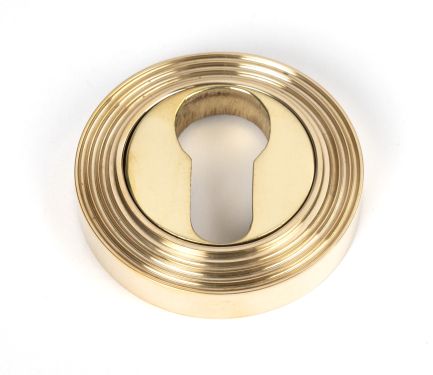 Click Here To Enlarge This Photo Of 50594 From the Anvil Polished Brass Round Euro Escutcheon (Beehive)