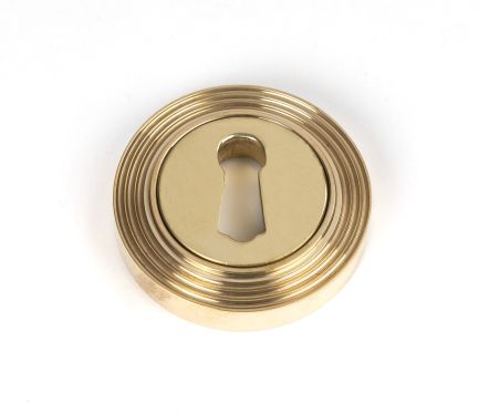 Click Here To Enlarge This Photo Of 50748 From the Anvil Polished Brass Round Escutcheon (Beehive)