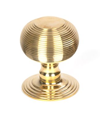 Click Here To Enlarge This Photo Of 50839 From the Anvil Polished Brass Beehive Centre Door Knob
