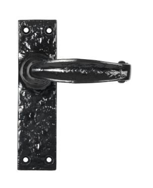 Click Here To Enlarge This Photo Of 46574 From the Anvil Antique Black MF Lever Latch Set